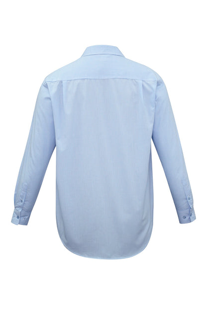  Biz Collection Mens Micro Check Business Shirt Long Sleeve - SH816 | Biz Collection | Fashion Biz Online