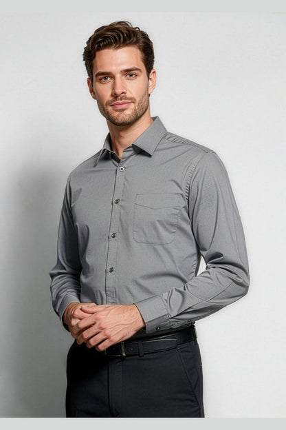 Biz Collection Mens Monaco Long Sleeve Shirt - S770ML | Biz Collection | Fashion Biz Online