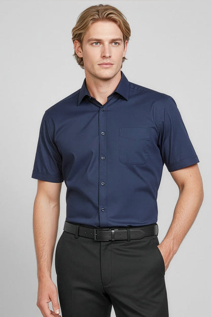  Biz Collection Mens Monaco Short Sleeve Shirt - S770MS | Biz Collection | Fashion Biz Online