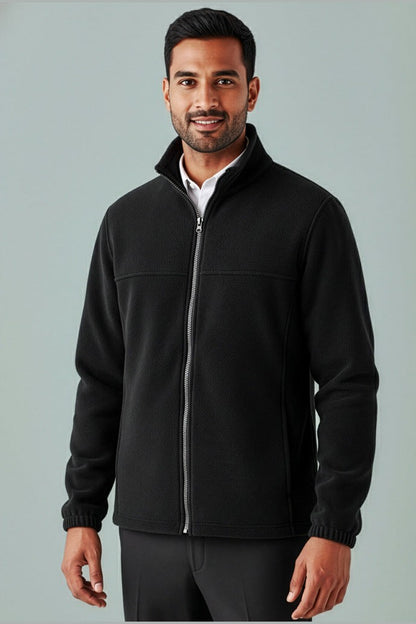  Biz Collection Mens Plain Micro Fleece Jacket - PF630 | Biz Collection | Fashion Biz Online