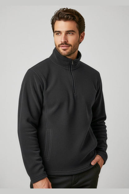  Biz Collection Mens Trinity 1/2 Zip Pullover - F10510 | Biz Collection | Fashion Biz Online