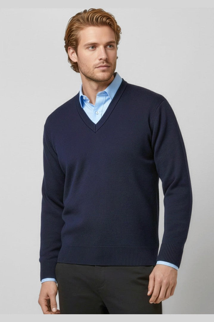  Biz Collection Mens Woolmix Pullover - WP6008 | Biz Collection | Fashion Biz Online