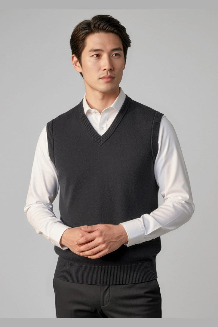  Biz Collection Mens Woolmix Vest - WV6007 | Biz Collection | Fashion Biz Online
