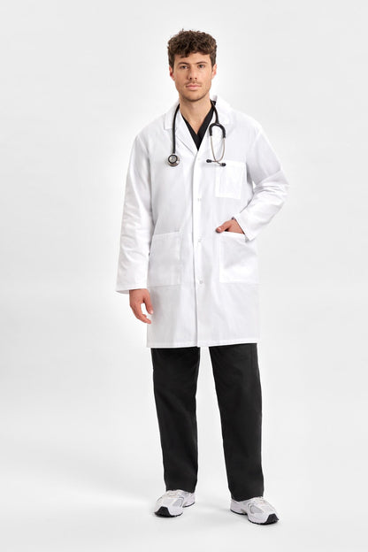  Biz Collection Unisex Classic Lab Coat - H132ML | Biz Collection | Fashion Biz Online