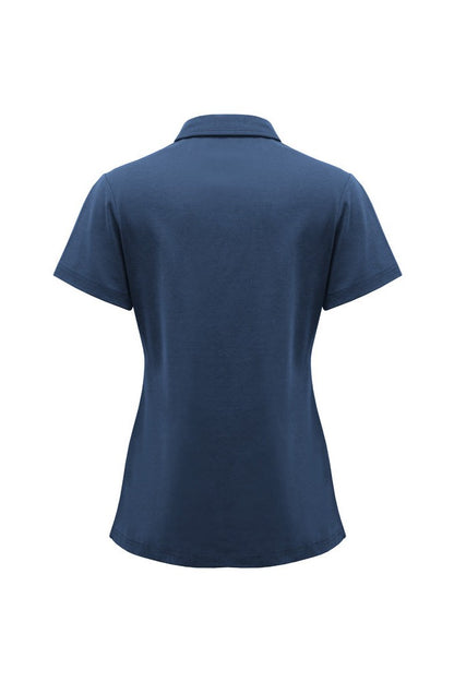  Biz Collection Womens Lotus Short Sleeve Polo - P515LS | Biz Collection | Fashion Biz Online