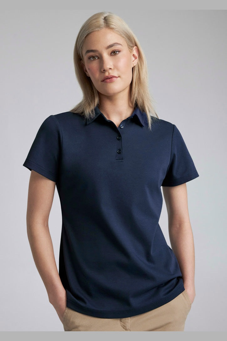 Biz Collection Womens Lotus Short Sleeve Polo - P515LS | Biz Collection | Fashion Biz Online