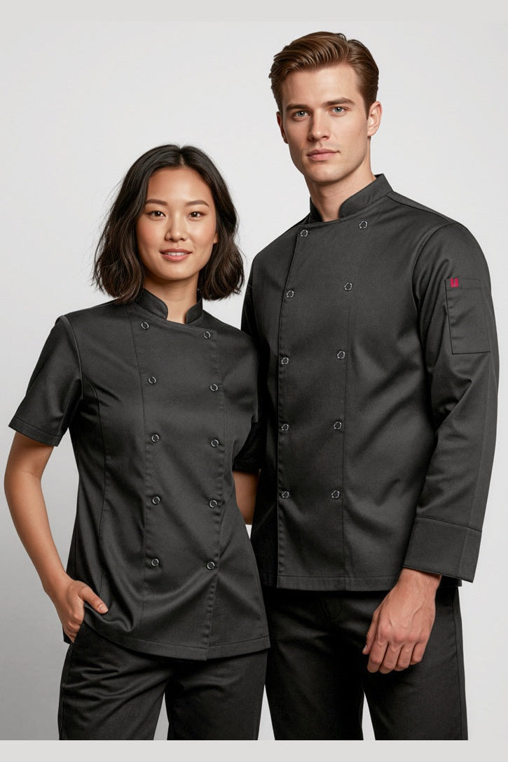  Biz Collection Zest Mens Long Sleeve Chef Jacket - CH232ML | Biz Collection | Fashion Biz Online