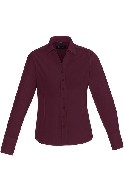  Biz Corporates Womens Hudson Long Sleeve Shirt - 40310 | Biz Corporates | Fashion Biz Online