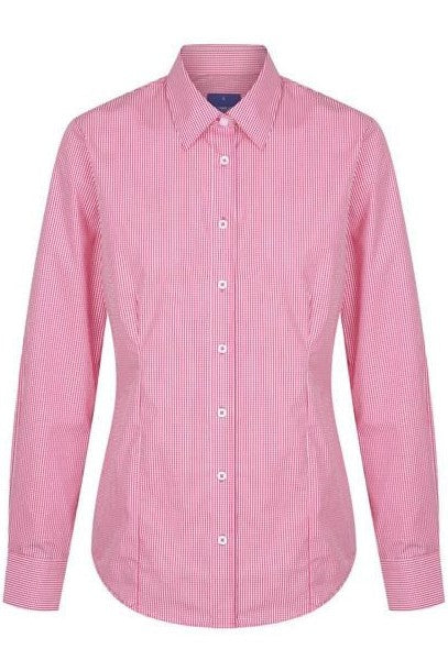 Career Gingham Check CR Fit S