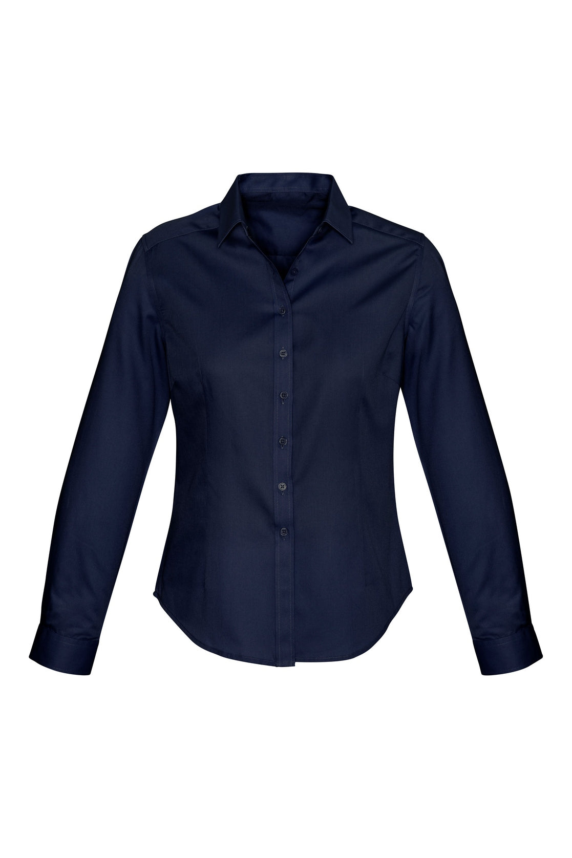 Biz Collection Ladies Dalton Long Sleeve Shirt - S522LL - Navy