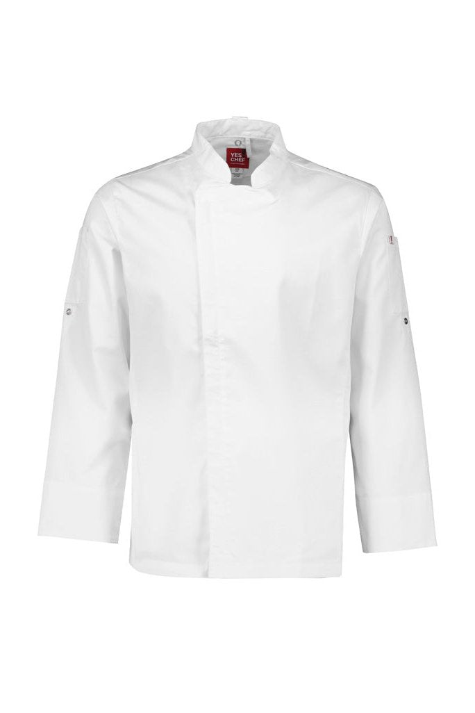  Fashion Biz Mens Alfresco Long Sleeve Chef Jacket - CH330ML | Biz Collection | Fashion Biz Online