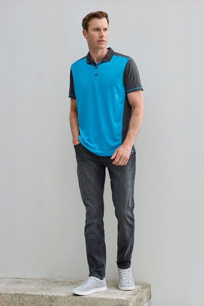 Fashion Biz Mens Dart Short Sleeve Polo P419MS