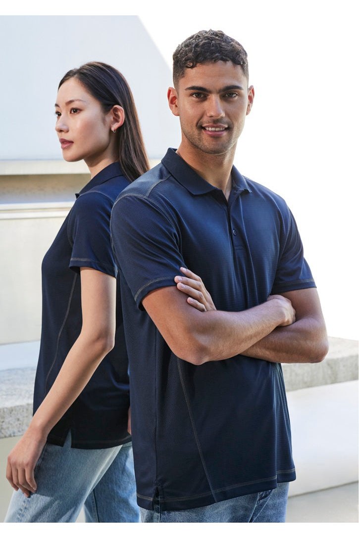Fashion Biz Mens Dart Short Sleeve Polo P419MS