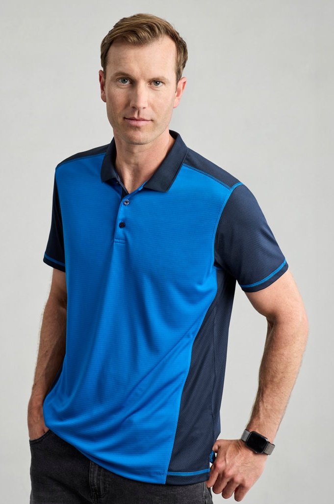 Fashion Biz Mens Dart Short Sleeve Polo P419MS