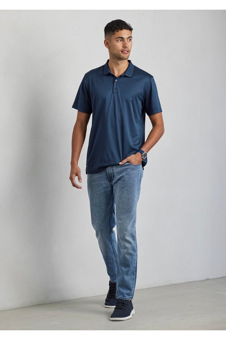 Fashion Biz Mens Echo Short Sleeve Polo P412MS