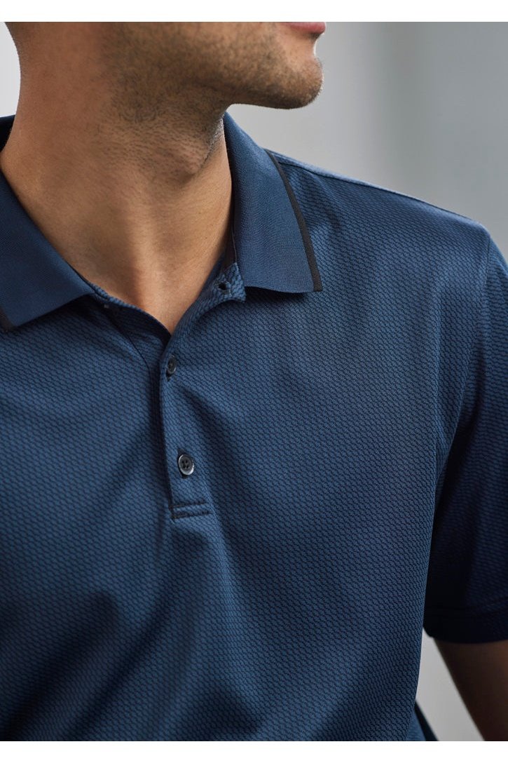 Fashion Biz Mens Echo Short Sleeve Polo P412MS