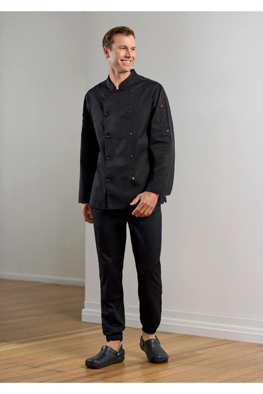 Fashion Biz Mens Gusto Long Sleeve Chef Jacket CH430ML