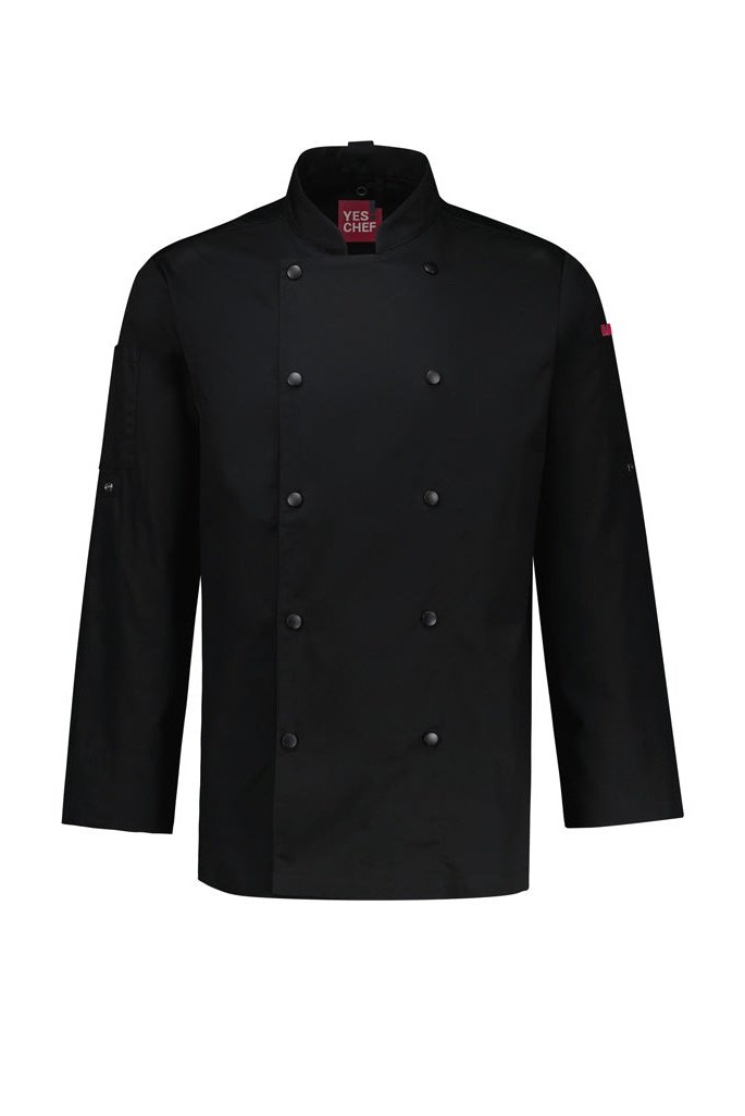 Fashion Biz Mens Gusto Long Sleeve Chef Jacket CH430ML