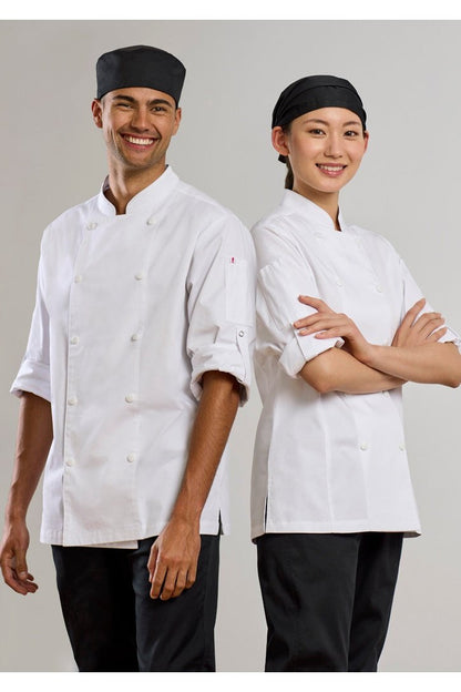 Fashion Biz Mens Gusto Long Sleeve Chef Jacket CH430ML