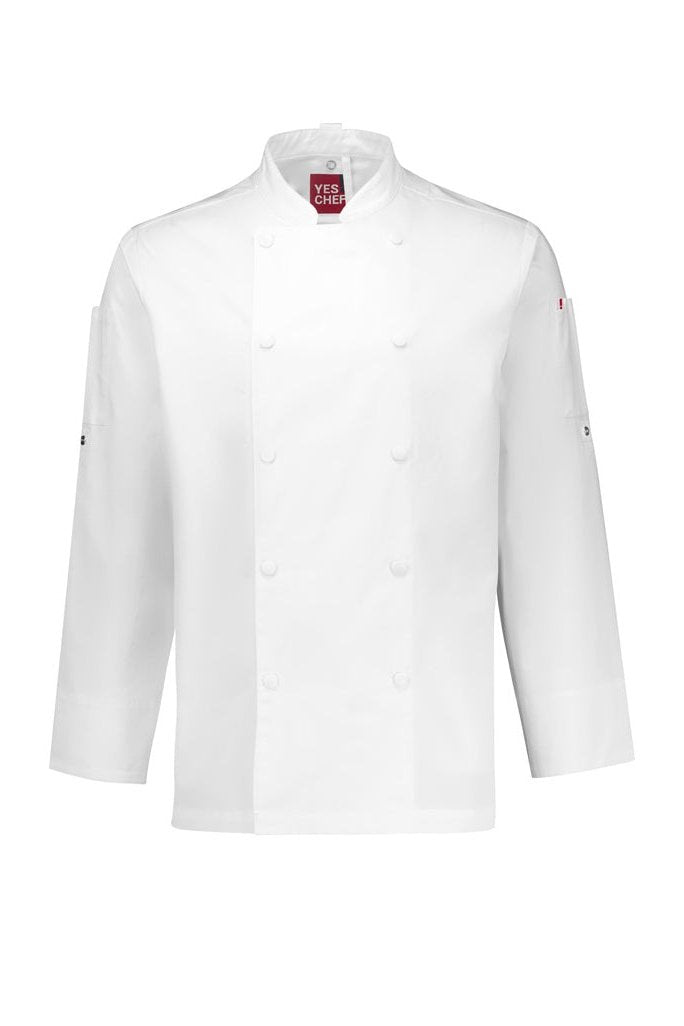 Fashion Biz Mens Gusto Long Sleeve Chef Jacket CH430ML