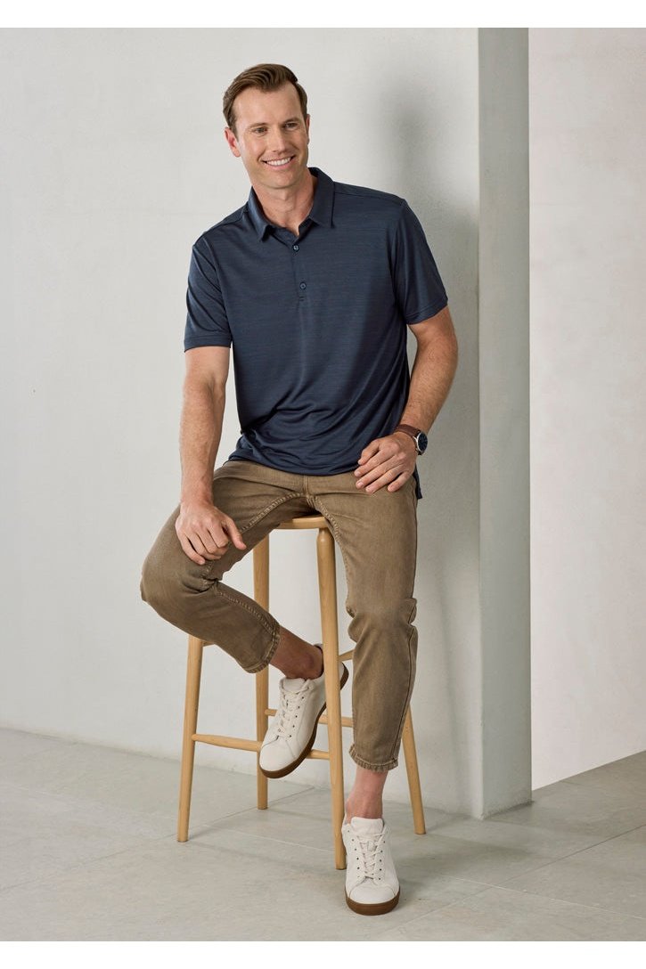 Fashion Biz Mens Orbit Short Sleeve Polo P410MS