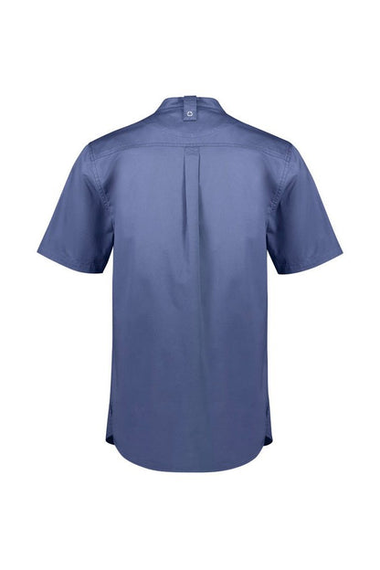  Fashion Biz Mens Salsa Short Sleeve Chef Shirt - CH329MS | Biz Collection | Fashion Biz Online