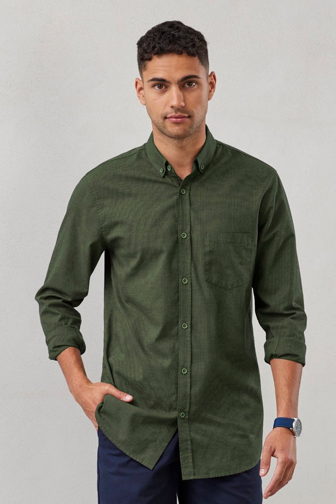 Fashion Biz Mens Soul Long Sleeve Shirt S421ML