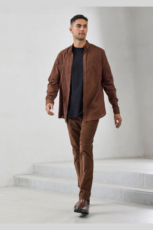 Fashion Biz Mens Soul Long Sleeve Shirt S421ML