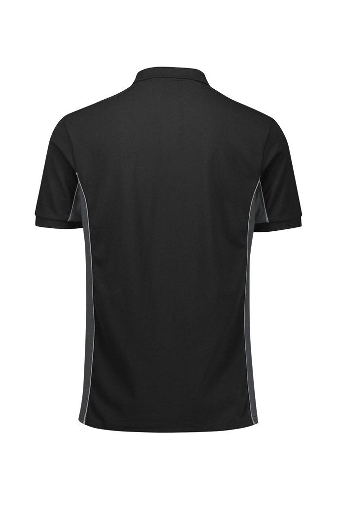 Fashion Biz Unisex Grid Short Sleeve Polo P413US