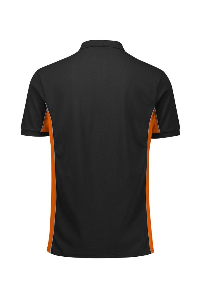 Fashion Biz Unisex Grid Short Sleeve Polo P413US