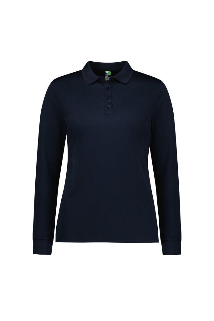Fashion Biz Womens Action Long Sleeve Polo P206LL