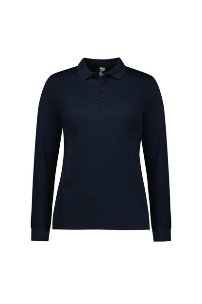 Fashion Biz Womens Action Long Sleeve Polo P206LL