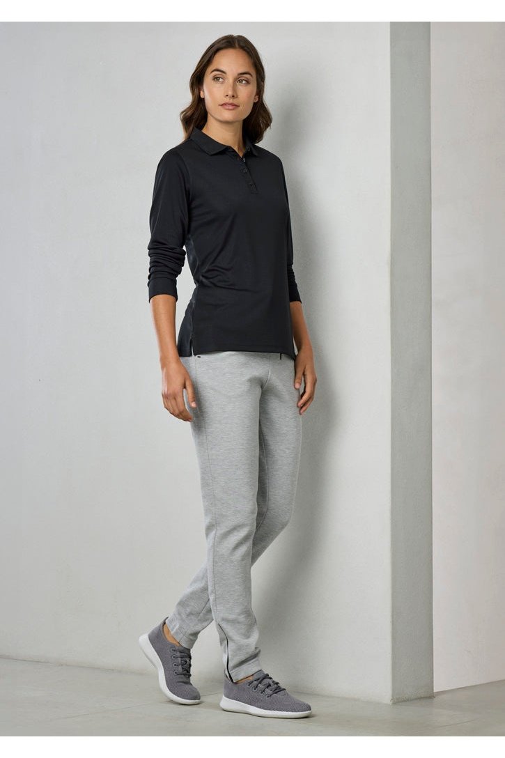Fashion Biz Womens Action Long Sleeve Polo P206LL
