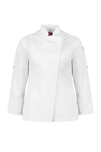  Fashion Biz Womens Alfresco Long Sleeve Chef Jacket - CH330LL | Biz Collection | Fashion Biz Online