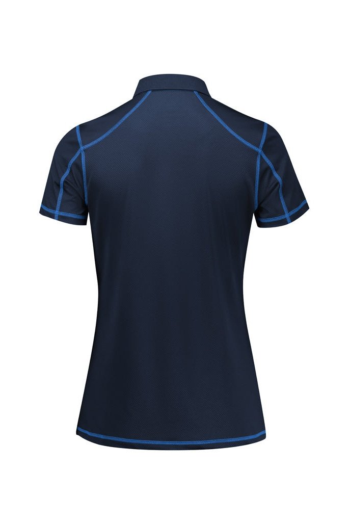 Fashion Biz Womens Dart Short Sleeve Polo P419LS