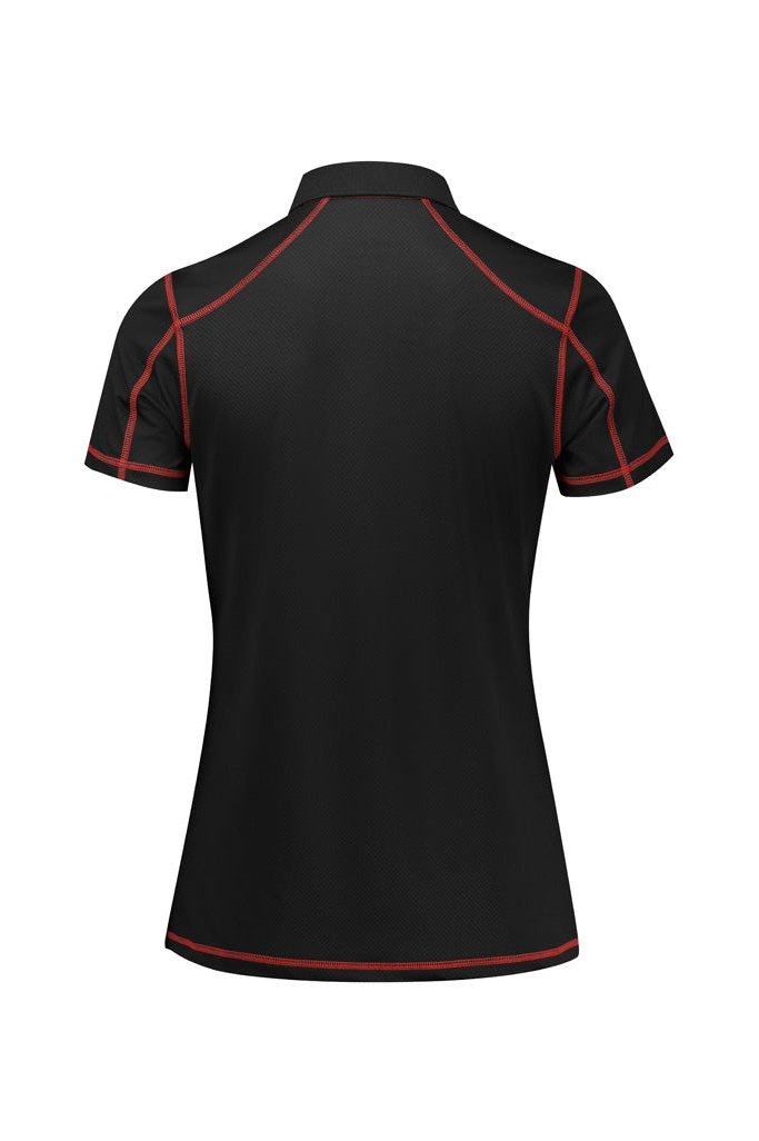 Fashion Biz Womens Dart Short Sleeve Polo P419LS