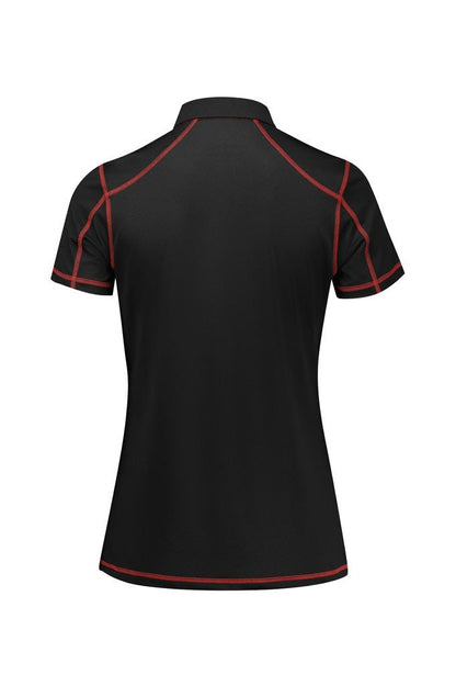 Fashion Biz Womens Dart Short Sleeve Polo P419LS