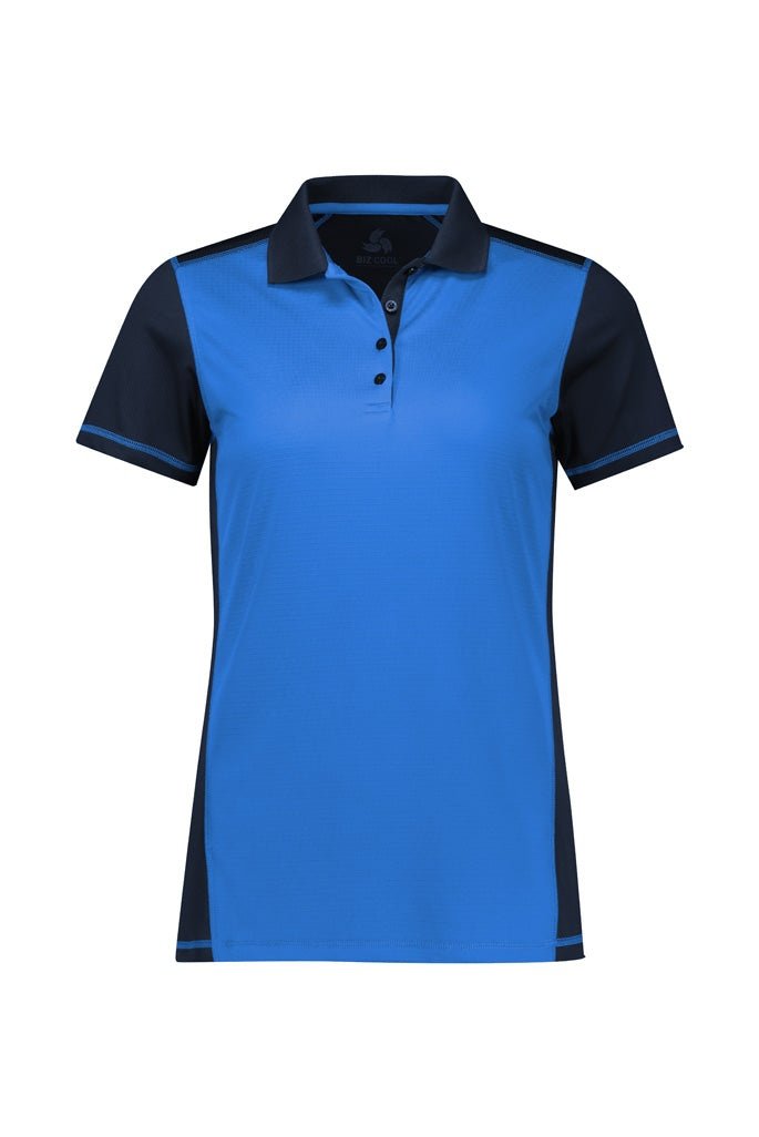 Fashion Biz Womens Dart Short Sleeve Polo P419LS