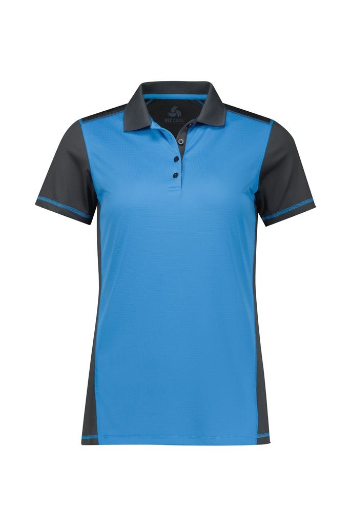 Fashion Biz Womens Dart Short Sleeve Polo P419LS