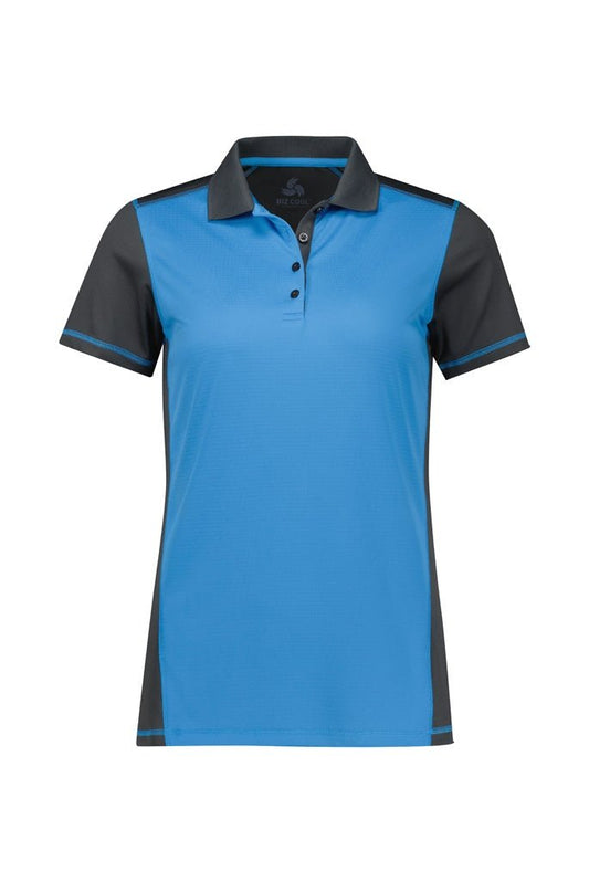 Fashion Biz Womens Dart Short Sleeve Polo P419LS
