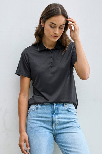 Fashion Biz Womens Echo Short Sleeve Polo P412LS