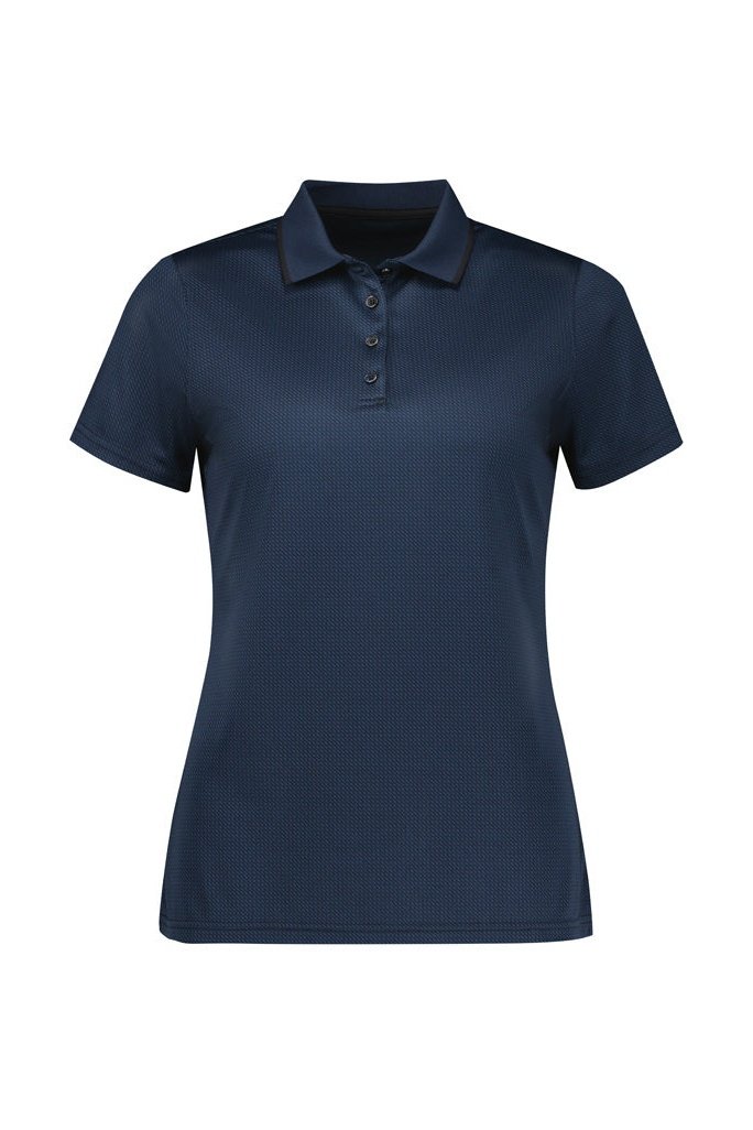 Fashion Biz Womens Echo Short Sleeve Polo P412LS