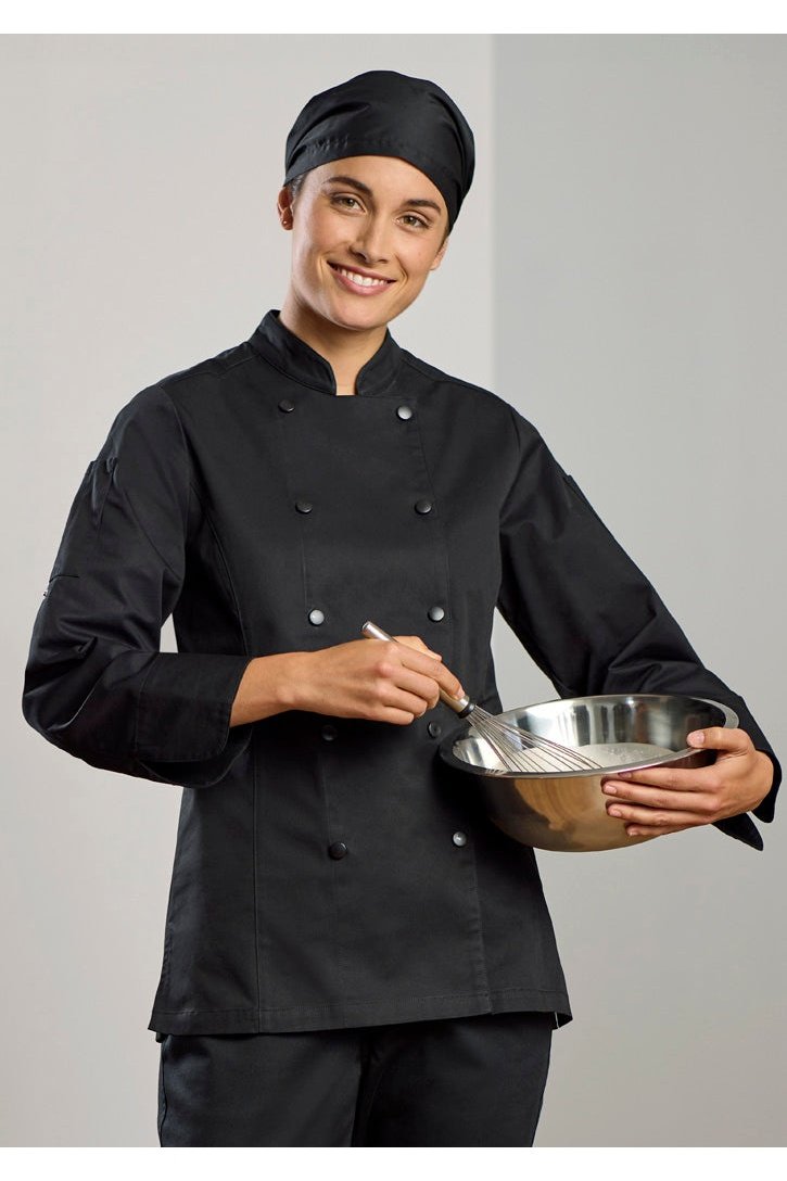 Fashion Biz Womens Gusto Long Sleeve Chef Jacket CH430LL
