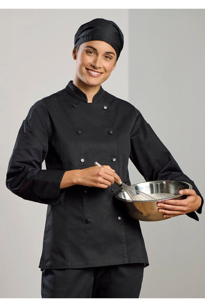 Fashion Biz Womens Gusto Long Sleeve Chef Jacket CH430LL