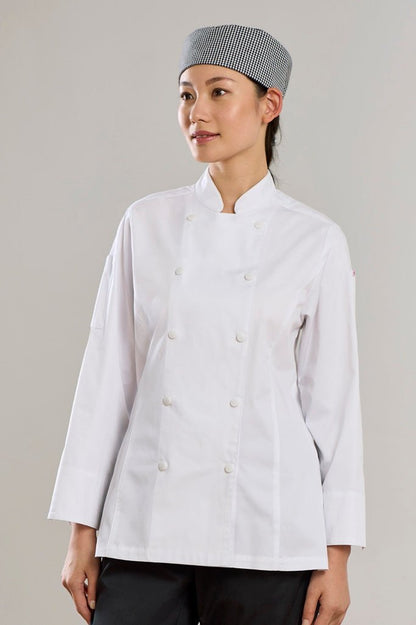 Fashion Biz Womens Gusto Long Sleeve Chef Jacket CH430LL