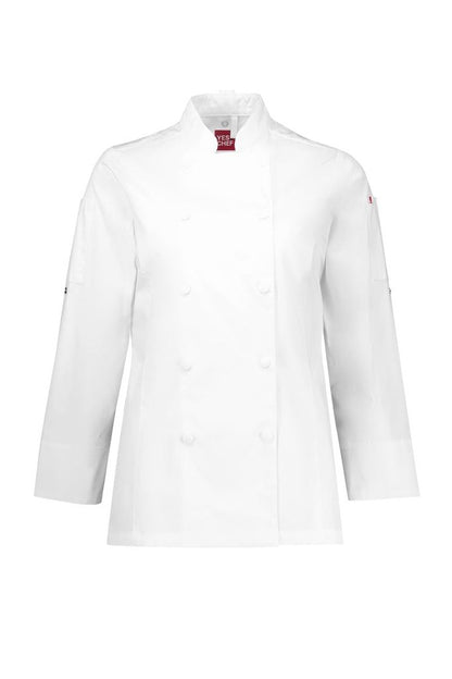 Fashion Biz Womens Gusto Long Sleeve Chef Jacket CH430LL