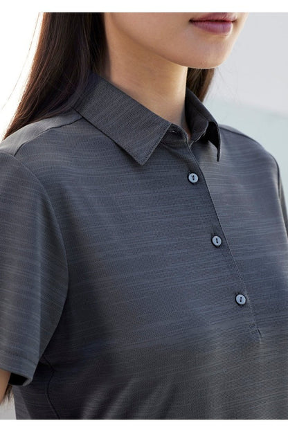 Fashion Biz Womens Orbit Short Sleeve Polo P410LS