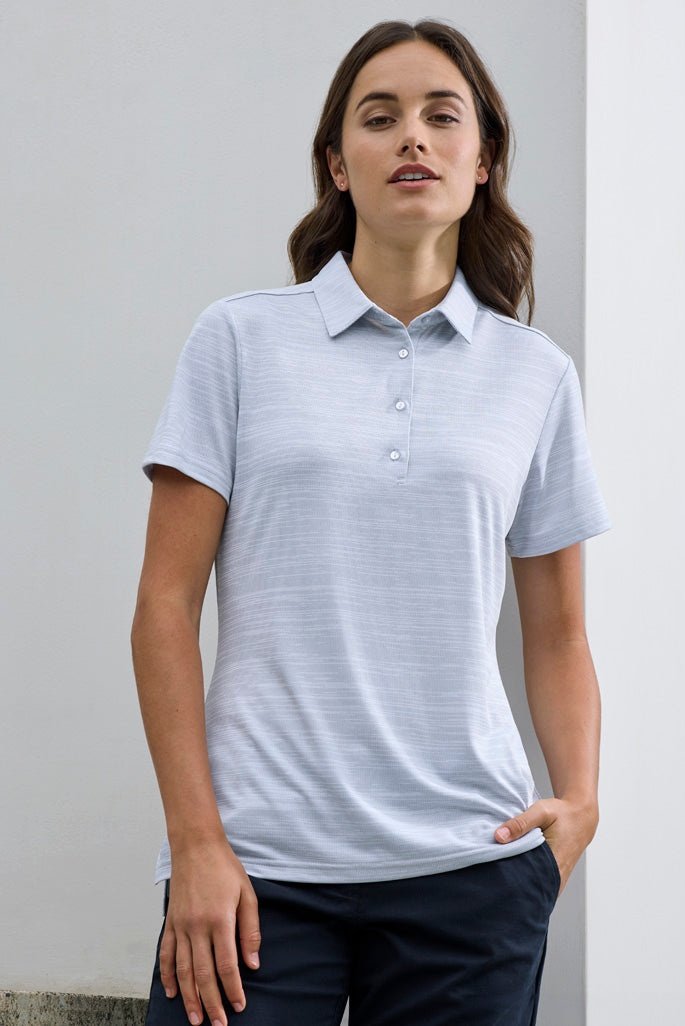 Fashion Biz Womens Orbit Short Sleeve Polo P410LS