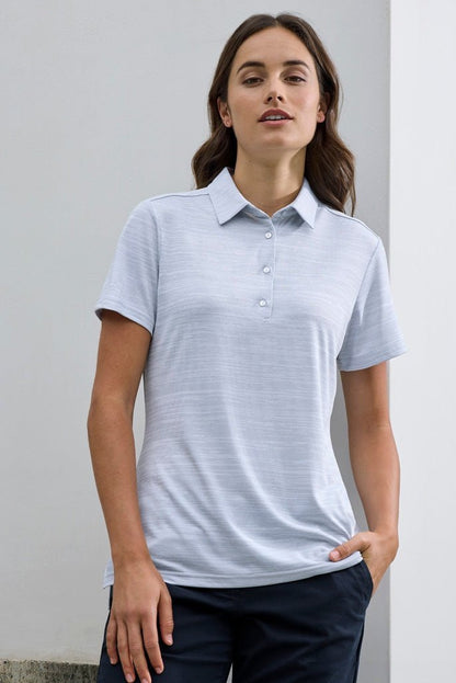 Fashion Biz Womens Orbit Short Sleeve Polo P410LS
