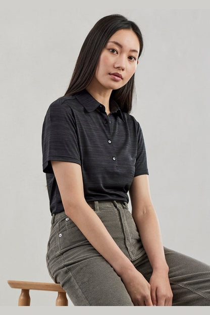 Fashion Biz Womens Orbit Short Sleeve Polo P410LS